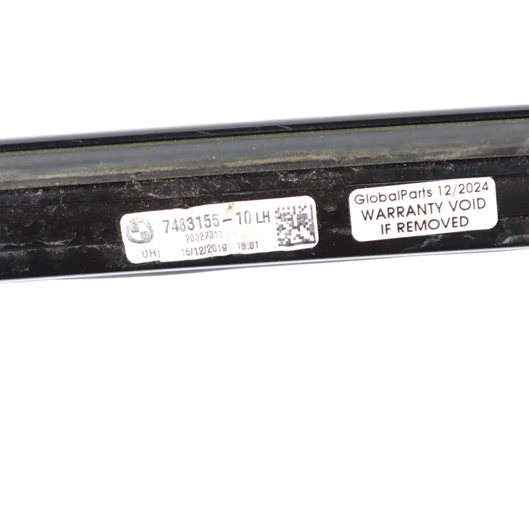 Roof Frame Trim Cover Strip Front Left N/S High Gloss Shadow Line to BMW F44 with Part number 7483155 BMW F44 Roof Frame Trim Cover Strip Front Left N/S High Gloss Shadow Line - SKU 7483155 - Part number 7483155