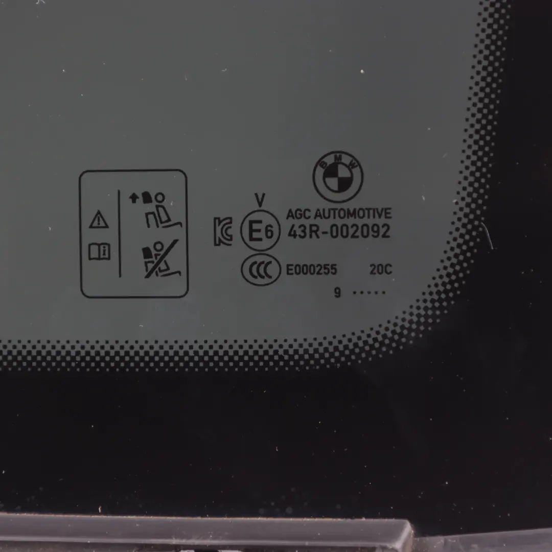 Window Fixed Quarter Panel Rear Right O/S AS3 Tinted to BMW F44 Gran Coupe with Part number 7483160 BMW F44 Gran Coupe Window Fixed Quarter Panel Rear Right O/S AS3 Tinted - SKU 7483160-1 - Part number 7483160