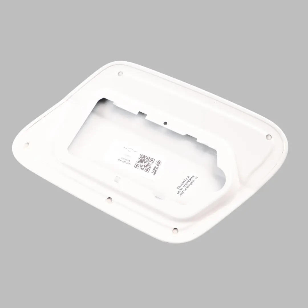 Filler Cover Fill in Flap Cap Alpina White to BMW F44 Fuel with Part number 7487257 BMW F44 Fuel Filler Cover Fill in Flap Cap Alpina White - SKU 7487257-AW - Part number 7487257