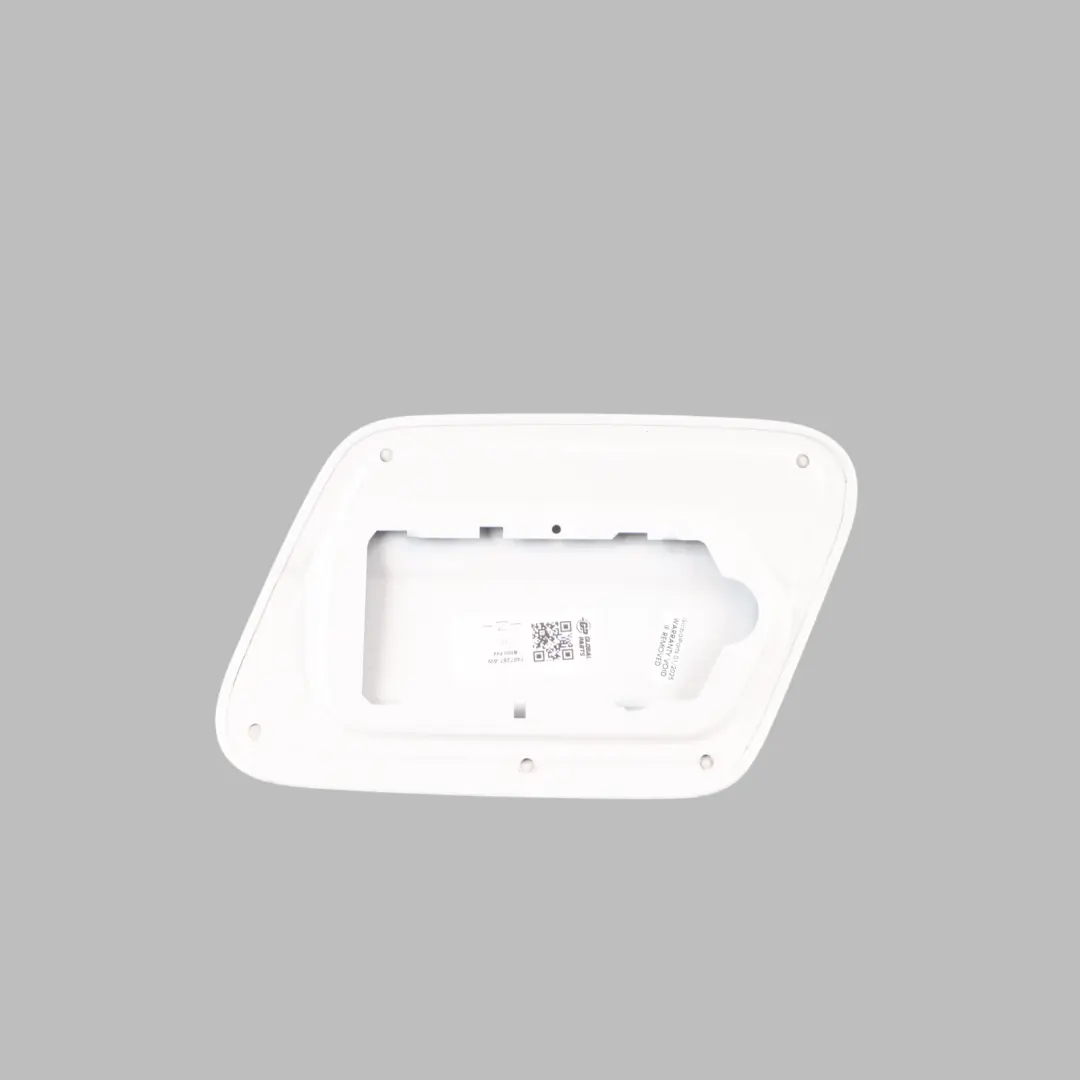 BMW F44 Fuel Filler Cover Fill in Flap Cap Alpina White - SKU 7487257-AW - Part number 7487257