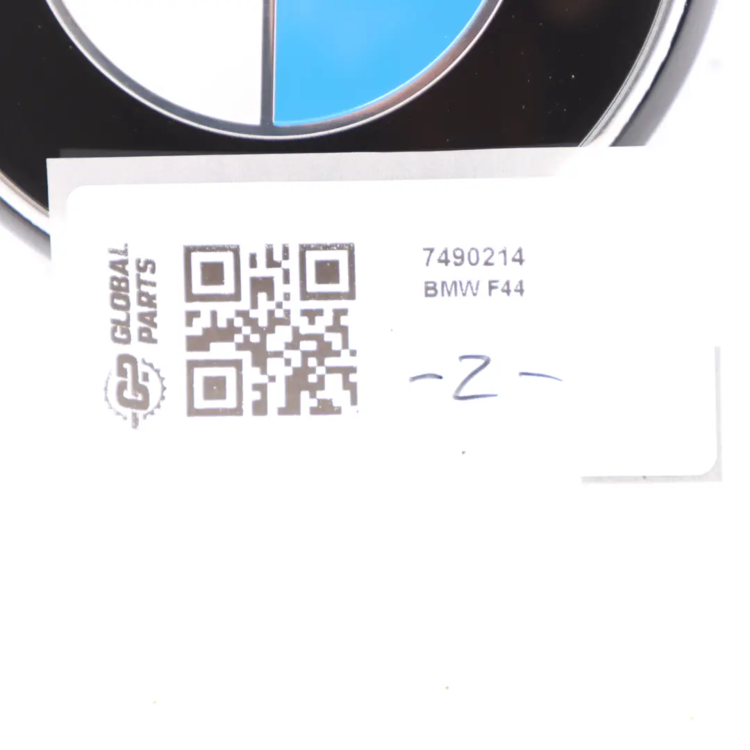BMW F44 Trunk Boot Lid Tail Emblem Badge Logo - SKU 7490214 - Part number 7490214