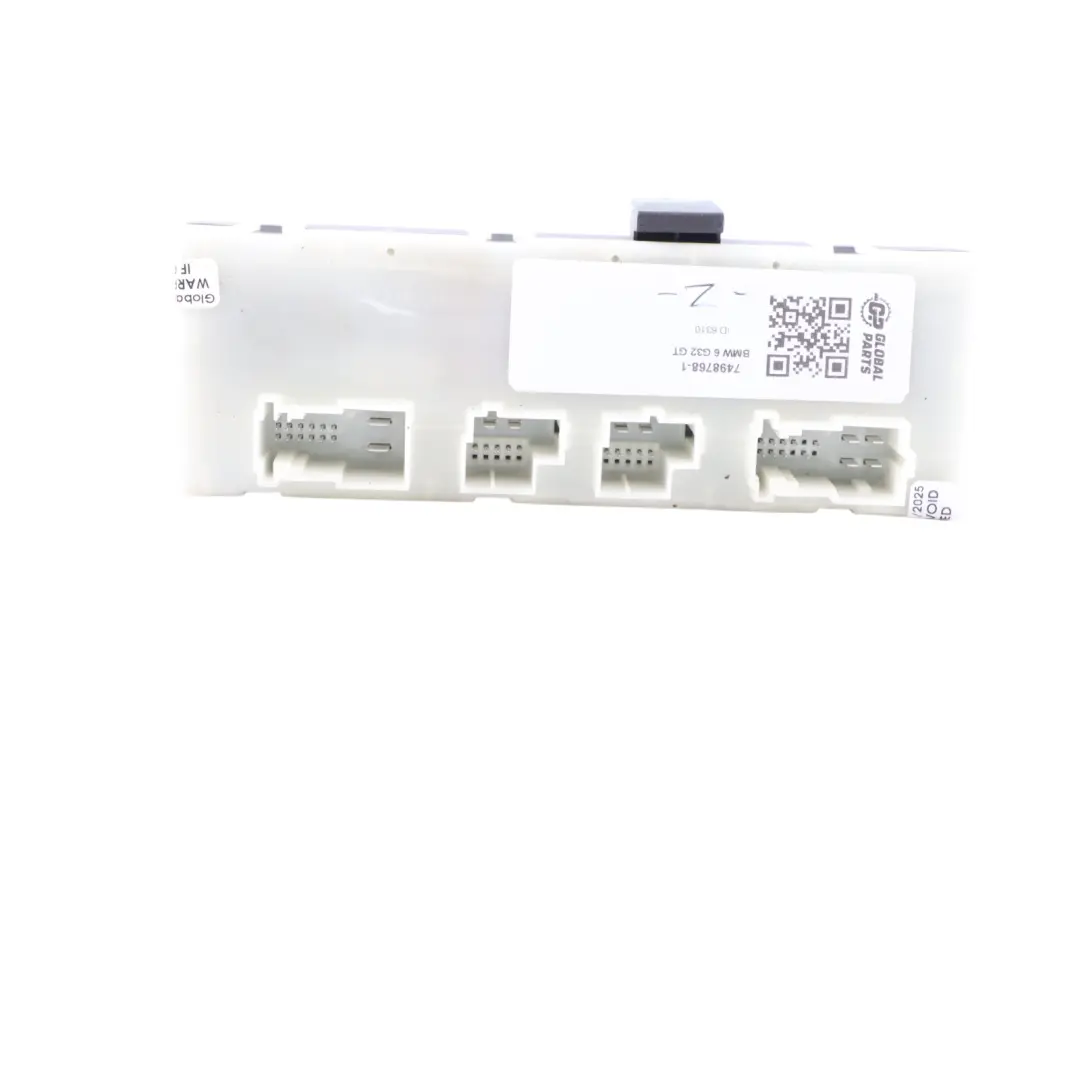 BMW G32 GT Control Unit Tailgate Boot Trunk Function Module Control Unit - SKU 7498768-1 - Part number 7498768
