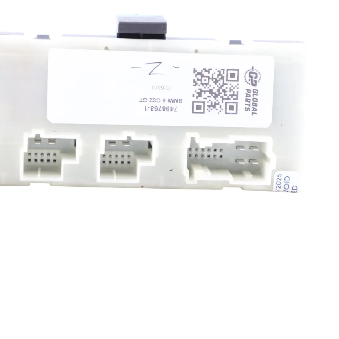 BMW G32 GT Control Unit Tailgate Boot Trunk Function Module Control Unit - SKU 7498768-1 - Part number 7498768