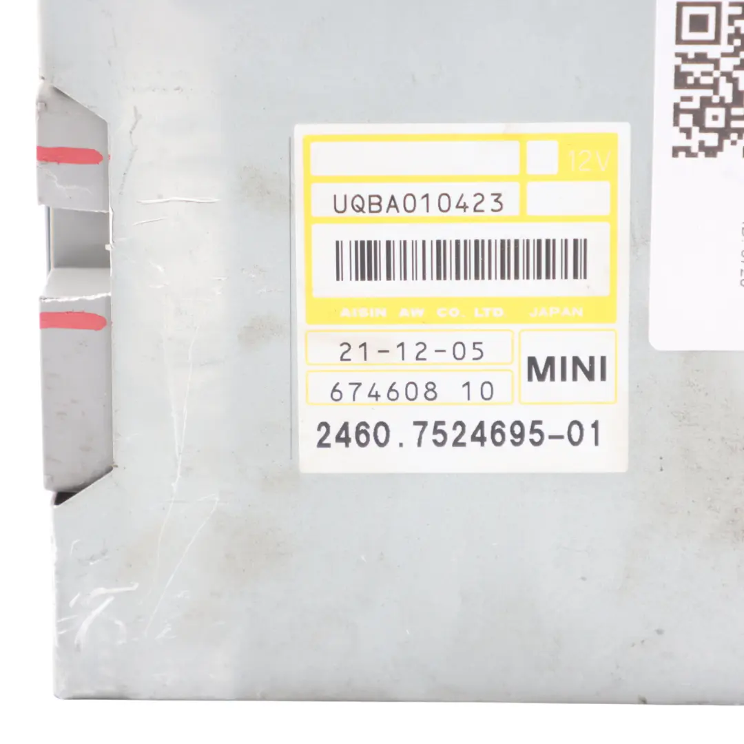 Gearbox Basic Module Control Unit EGS to Mini Cooper S R52 R53 with Part number 7524695 Mini Cooper S R52 R53 Gearbox Basic Module Control Unit EGS - SKU 7524695-1 - Part number 7524695