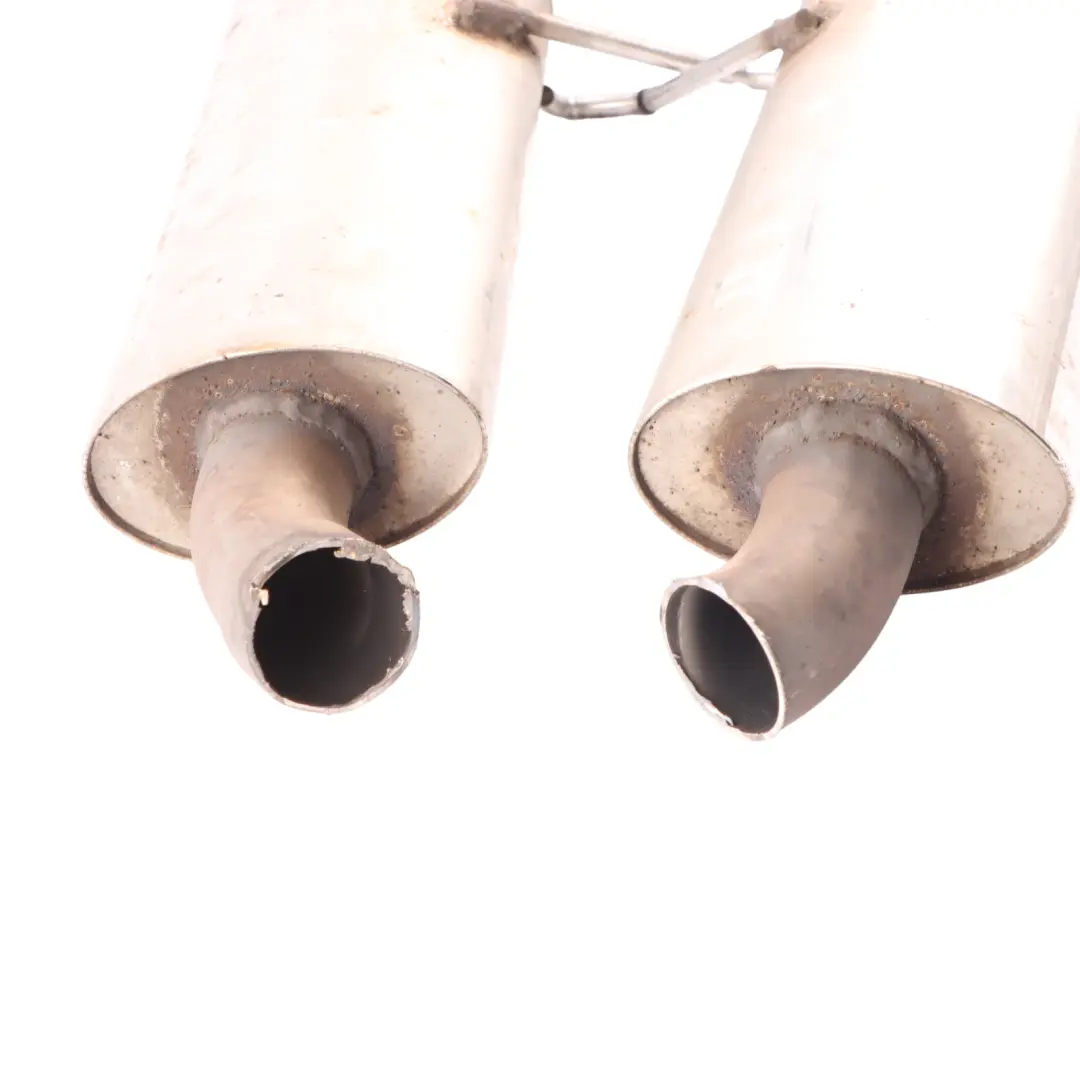 645Ci Exhaust Rear Silencer Set Back Box Muffler Akrapovic Tips to BMW E63 E64 with Part number 7526381-1 BMW E63 E64 645Ci Exhaust Rear Silencer Set Back Box Muffler Akrapovic Tips - SKU 7526381-1 - Part number 7526381-1