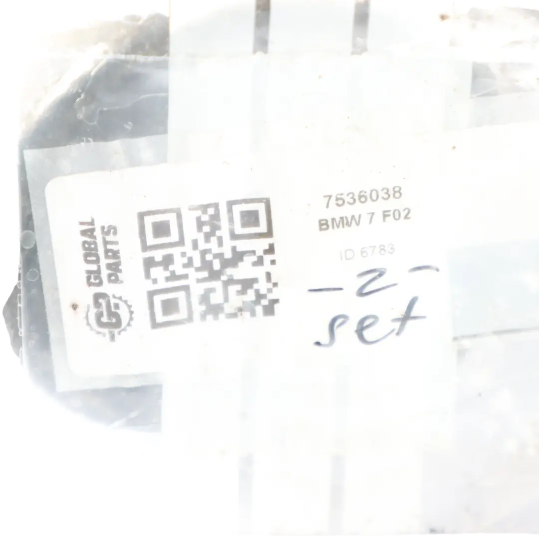 Exhaust Muffler Pipe Tips BMW E60 E61 F01 F02 Set Rear Left Right N/O/S to with Part number 7536038 Exhaust Muffler Pipe Tips BMW E60 E61 F01 F02 Set Rear Left Right N/O/S - SKU 7536038 - Part number 7536038