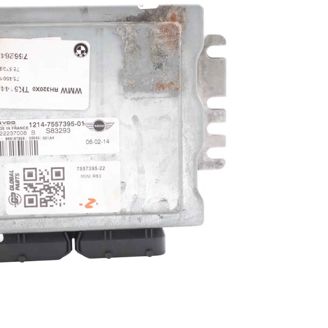 Mini Cooper S R52 R53 W11 170HP Engine Control Unit Module ECU Automatic - SKU 7557395-22 - Part number 7557395