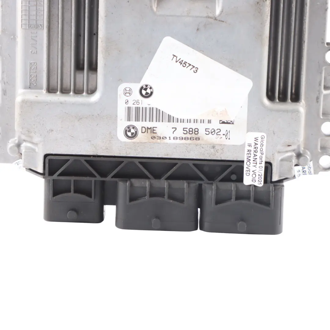 120HP Manual Unidad Control Motor ECU DME para Mini Cooper R55 R56 N12 1.6 con número de pieza 7588502 Mini Cooper R55 R56 N12 1.6 120HP Manual Unidad Control Motor ECU DME - SKU 7588502-9 - Número de pieza 7588502