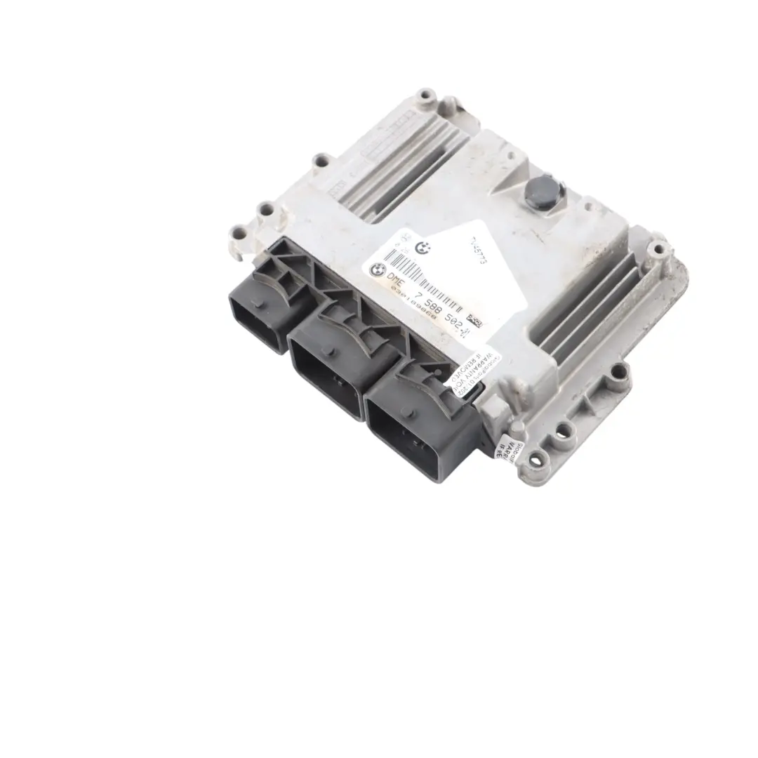 120HP Manual Unidad Control Motor ECU DME para Mini Cooper R55 R56 N12 1.6 con número de pieza 7588502 Mini Cooper R55 R56 N12 1.6 120HP Manual Unidad Control Motor ECU DME - SKU 7588502-9 - Número de pieza 7588502