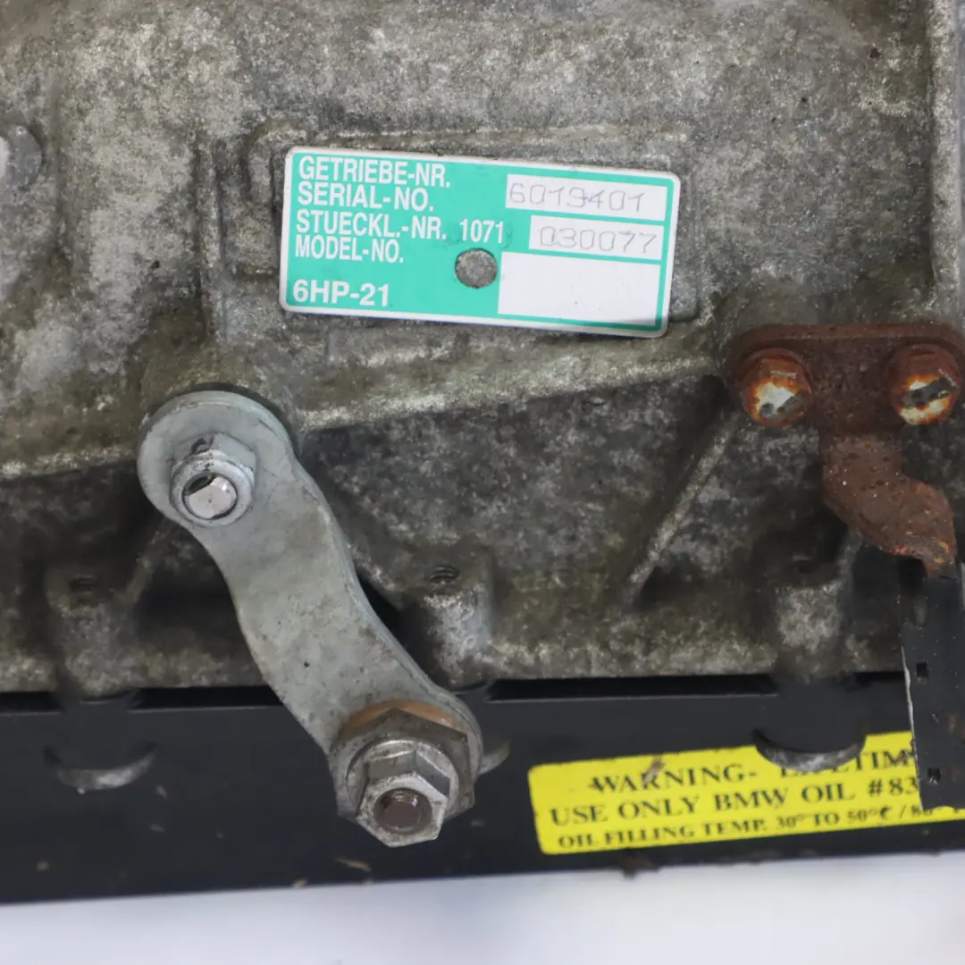 N43 Automatic Gearbox WARRANTY GA6HP19Z to BMW E81 E87 E90 E91 LCI 116i 118i 318i with Part number 7576181 BMW E81 E87 E90 E91 LCI 116i 118i 318i N43 Automatic Gearbox WARRANTY GA6HP19Z - SKU 7630955 - Part number 7576181