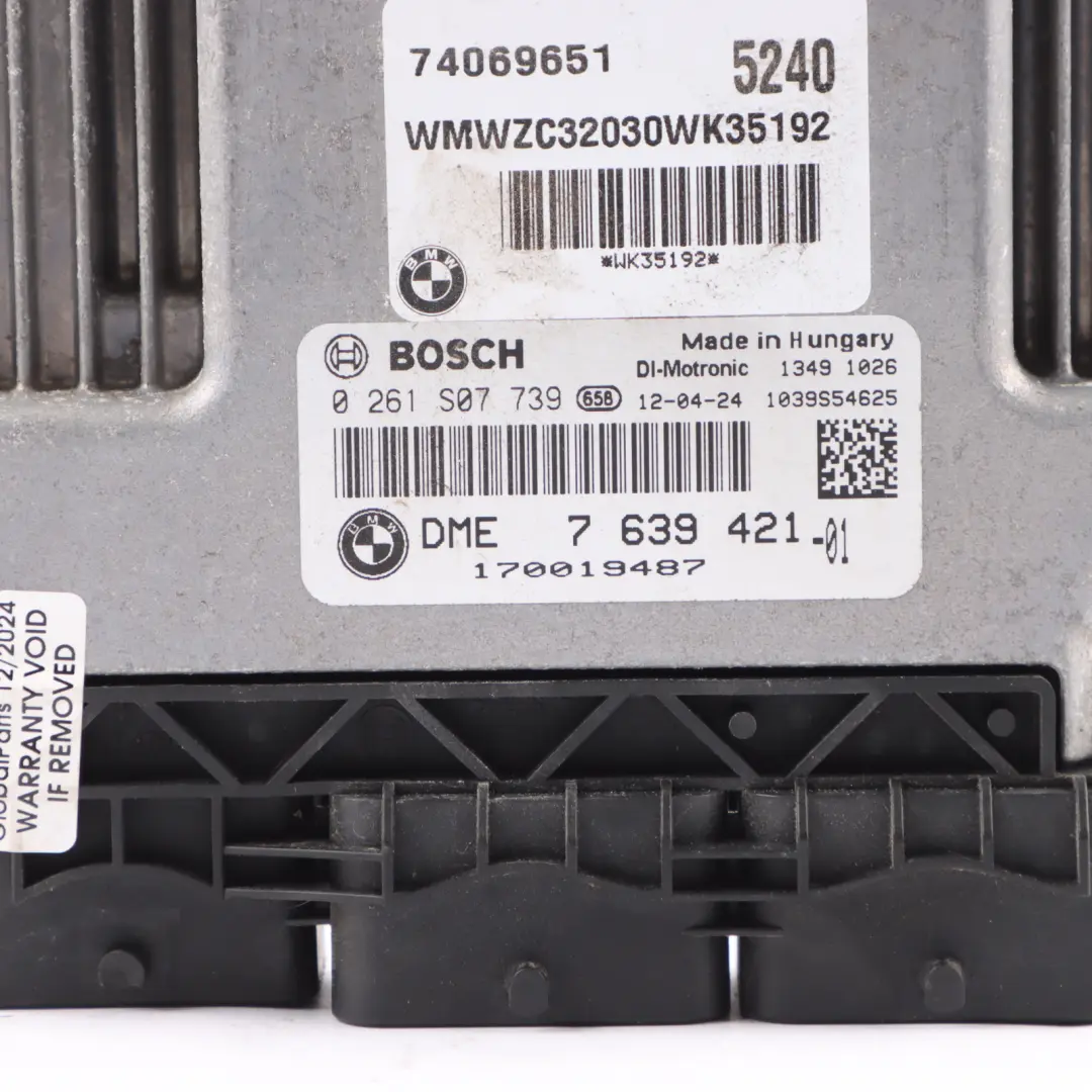 184HP Engine ECU Kit DME CAS3 + Key Manual to Mini Cooper S R60 N18 with Part number 7639421 Mini Cooper S R60 N18 184HP Engine ECU Kit DME CAS3 + Key Manual - SKU 7639421-1 - Part number 7639421