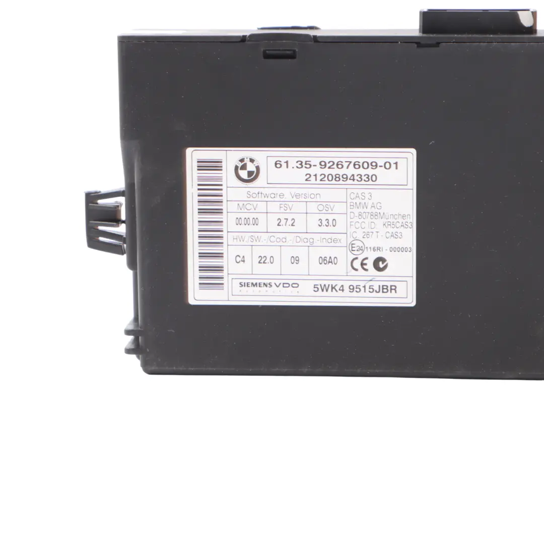 184HP Engine ECU Kit DME CAS3 + Key Manual to Mini Cooper S R60 N18 with Part number 7639421 Mini Cooper S R60 N18 184HP Engine ECU Kit DME CAS3 + Key Manual - SKU 7639421-1 - Part number 7639421