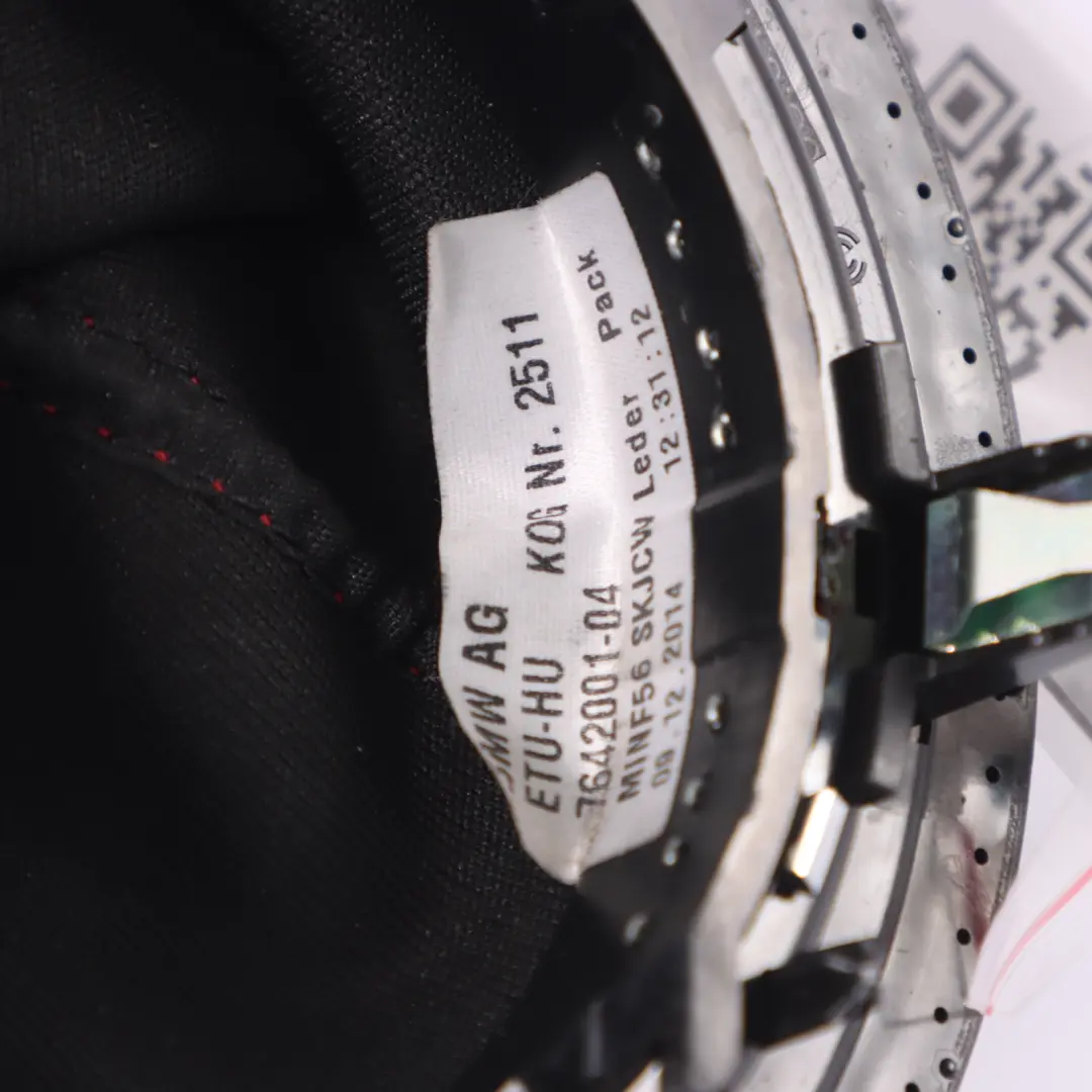 Housse levier vitesse sélecteur cuir 6 vitesses pour Mini Cooper F55 F56 F57 à propos du numéro de pièce 7641999 Mini Cooper F55 F56 F57 Housse levier vitesse sélecteur cuir 6 vitesses - SKU 7641999-6 - Numéro de pièce 7641999