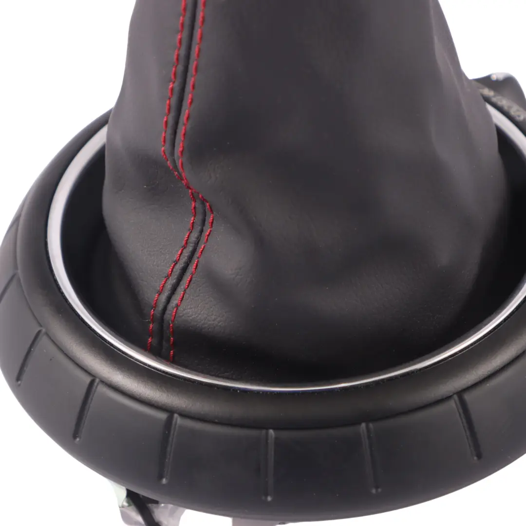 Shift Cover Mini Cooper F55 F56 F57 Selector Lever Leather 6-Speed to Gear with Part number 7641999 Gear Shift Cover Mini Cooper F55 F56 F57 Selector Lever Leather 6-Speed - SKU 7641999-6 - Part number 7641999