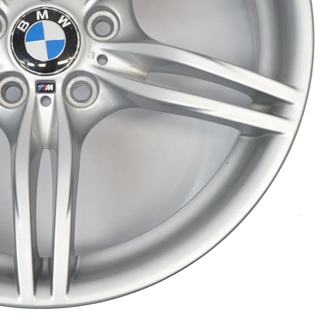Front Silver Alloy Wheel Rim 19" 8J ET:29 M Double Spoke 326 to BMW Z4 E89 with Part number 7842135 BMW Z4 E89 Front Silver Alloy Wheel Rim 19" 8J ET:29 M Double Spoke 326 - SKU 7842135-4 - Part number 7842135