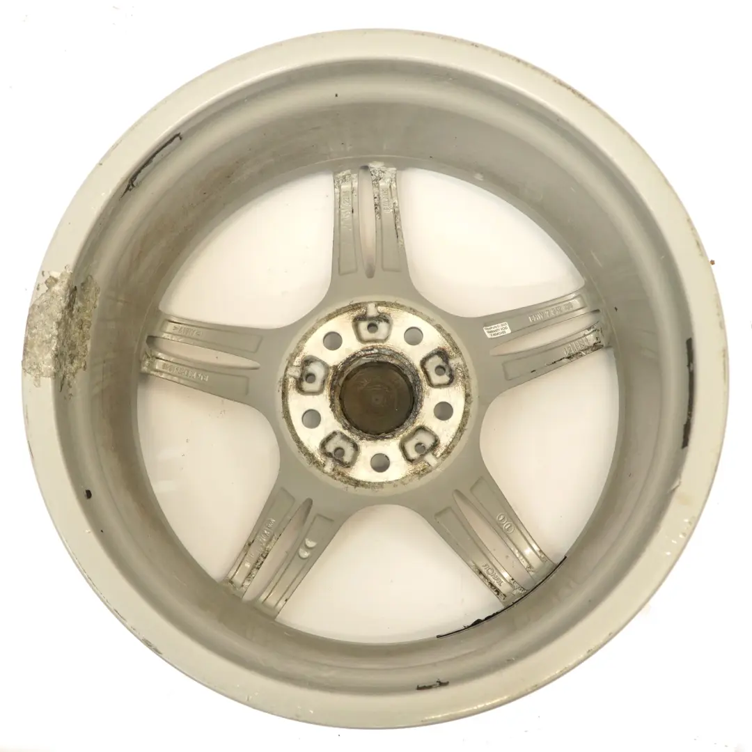 Silberne Leicht metall felge hinten 19" 9J M Doppelspeiche für BMW Z4 E89 mit Teilenummer 7842136 BMW Z4 E89 Silberne Leicht metall felge hinten 19" 9J M Doppelspeiche - SKU 7842136-1 - Teilenummer 7842136