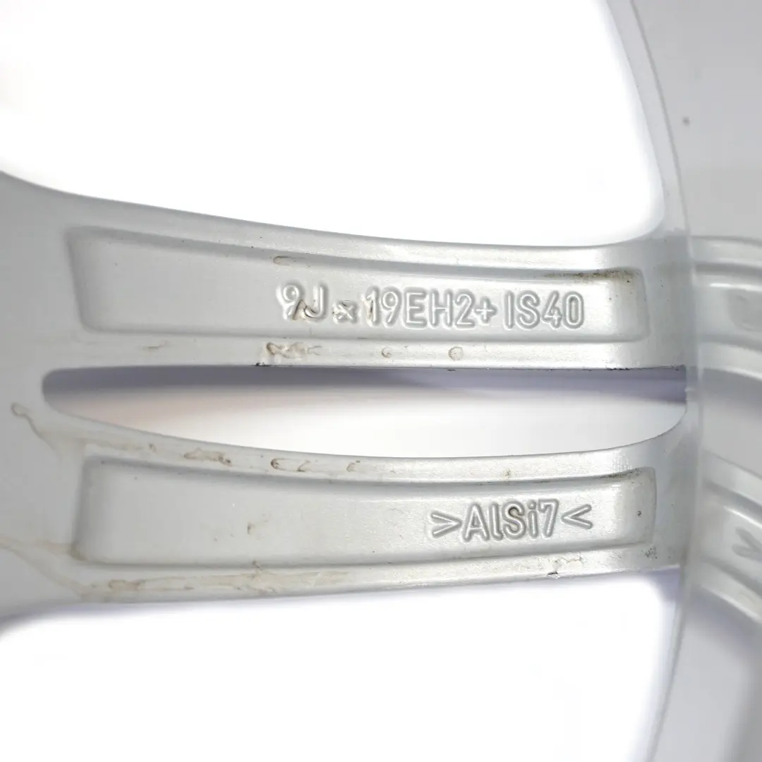 Silberne Leicht metall felge hinten 19" 9J M Doppelspeiche für BMW Z4 E89 mit Teilenummer 7842136 BMW Z4 E89 Silberne Leicht metall felge hinten 19" 9J M Doppelspeiche - SKU 7842136-2 - Teilenummer 7842136