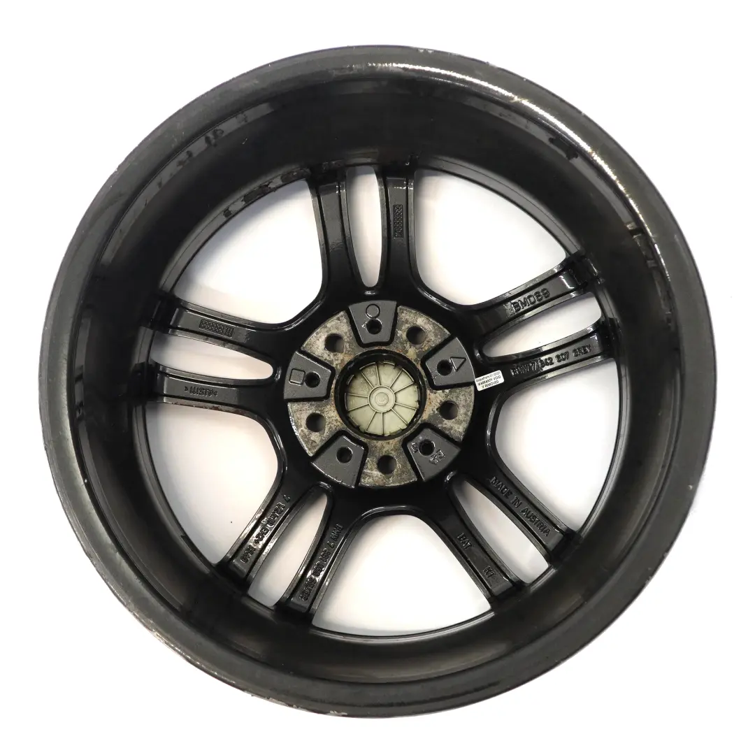 Front Grey Alloy Wheel Rim 18" 7,5J M Double Spoke 261 to BMW E81 E87 with Part number 7842607 BMW E81 E87 Front Grey Alloy Wheel Rim 18" 7,5J M Double Spoke 261 - SKU 7842607-1 - Part number 7842607