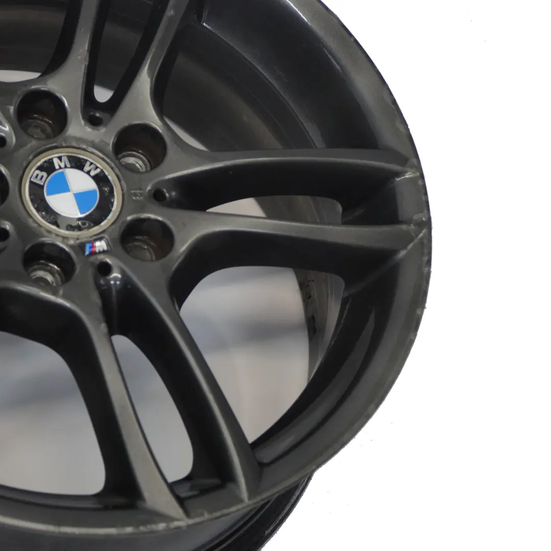 Vorderseite Grau Leicht metall felge 18" 7,5J M Doppelspeiche 261 für BMW E81 E87 mit Teilenummer 7842607 BMW E81 E87 Vorderseite Grau Leicht metall felge 18" 7,5J M Doppelspeiche 261 - SKU 7842607-1 - Teilenummer 7842607