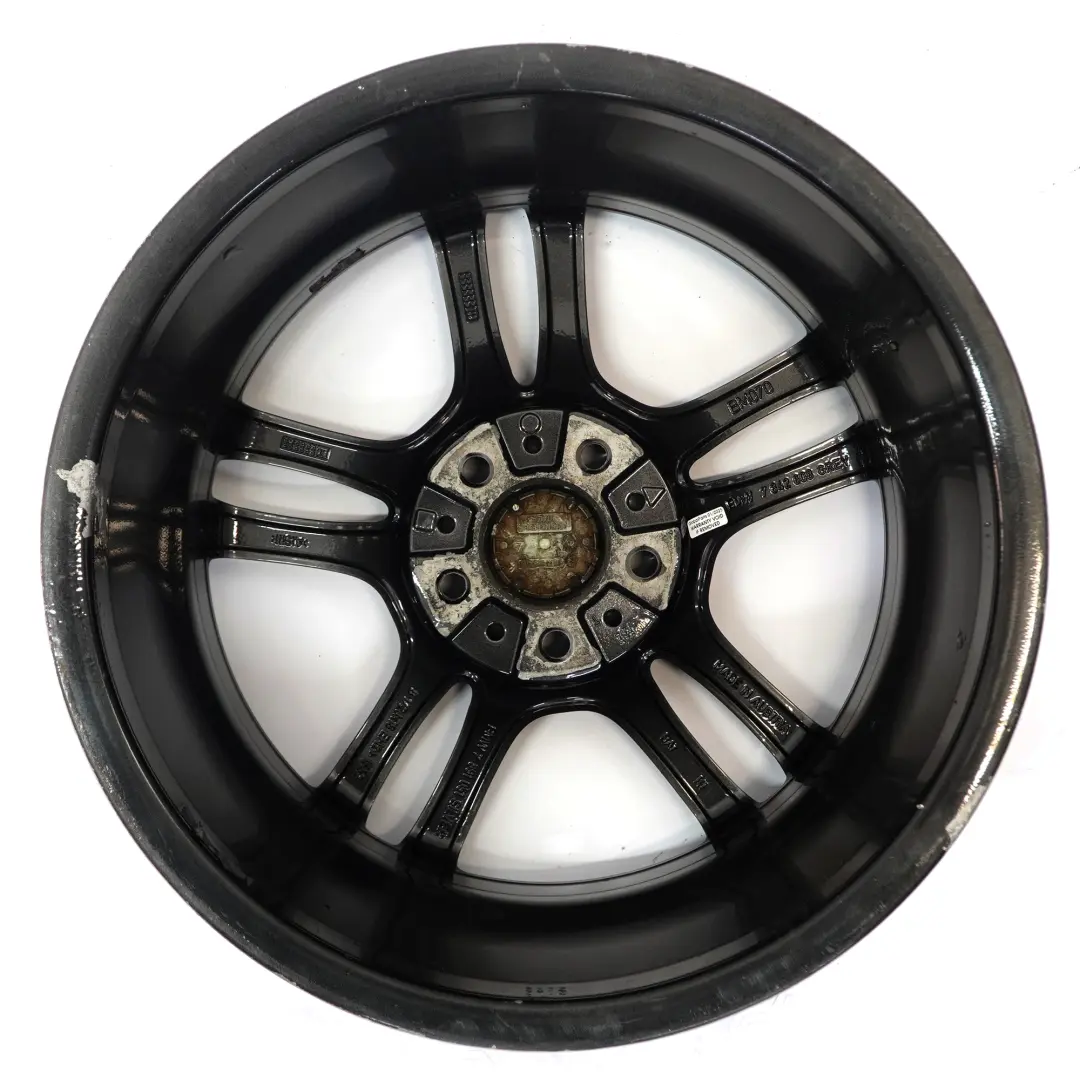 Grey Rear Alloy Wheel Rim 18" 8,5J ET:52 M Double Spoke 261 to BMW E81 E87 with Part number 7842608 BMW E81 E87 Grey Rear Alloy Wheel Rim 18" 8,5J ET:52 M Double Spoke 261 - SKU 7842608-4 - Part number 7842608