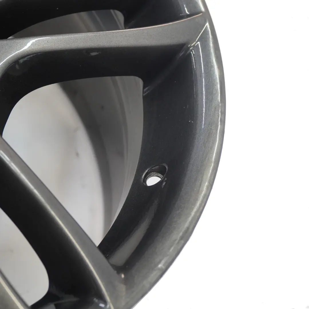 Grey Rear Alloy Wheel Rim 18" 8,5J ET:52 M Double Spoke 261 to BMW E81 E87 with Part number 7842608 BMW E81 E87 Grey Rear Alloy Wheel Rim 18" 8,5J ET:52 M Double Spoke 261 - SKU 7842608-4 - Part number 7842608