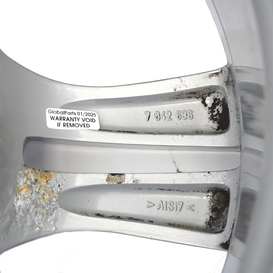 Alloy Rim 18" 8J ET:30 M Double Spoke 355 to BMW X1 E84 Wheel with Part number 7842636 BMW X1 E84 Wheel Alloy Rim 18" 8J ET:30 M Double Spoke 355 - SKU 7842636-3 - Part number 7842636