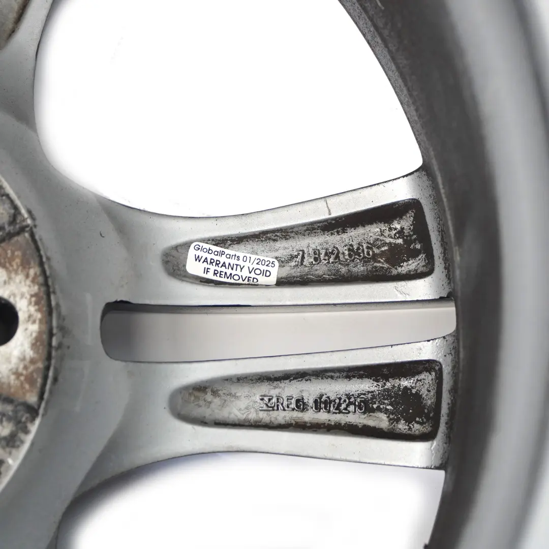 BMW X1 E84 Czarna Felga Aluminiowa 18" 8J ET:30 M Double Spoke 355 - SKU 7842636-4 - Numer Części 7842636