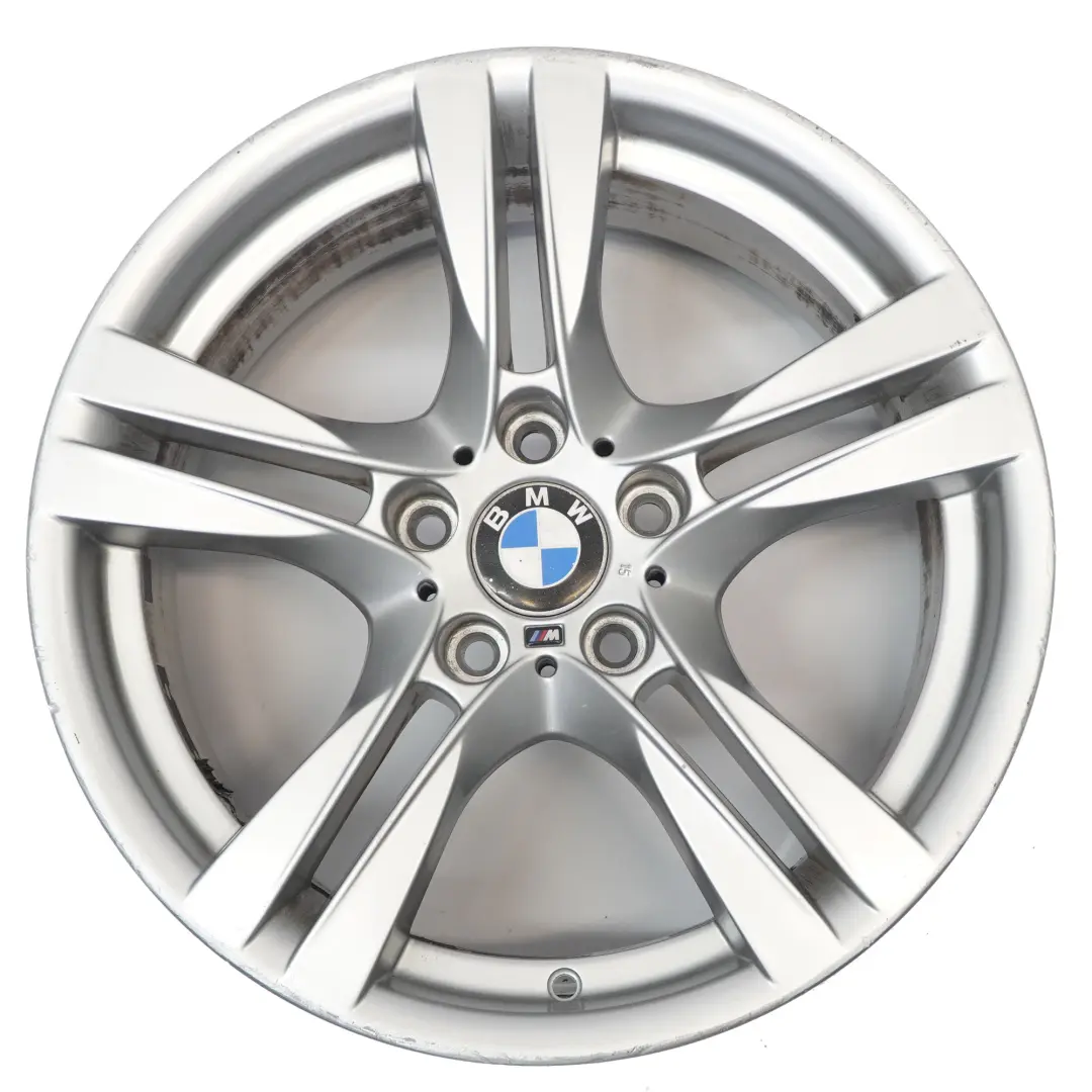 Alloy Rim 18" 8J ET:30 M Double Spoke 355 to BMW X1 E84 Silver Wheel with Part number 7842636 BMW X1 E84 Silver Wheel Alloy Rim 18" 8J ET:30 M Double Spoke 355 - SKU 7842636-5 - Part number 7842636