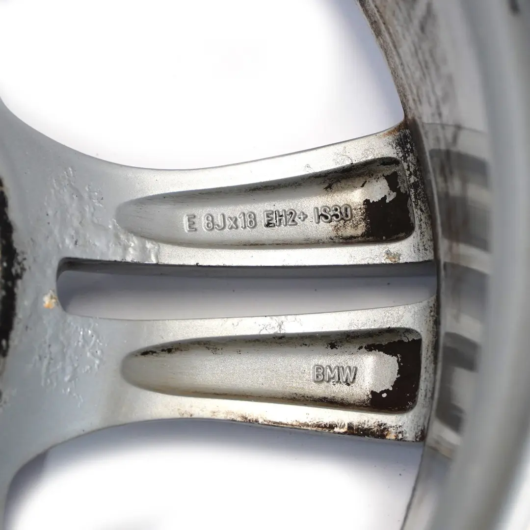 BMW X1 E84 Silver Wheel Alloy Rim 18" 8J ET:30 M Double Spoke 355 - SKU 7842636-5 - Part number 7842636