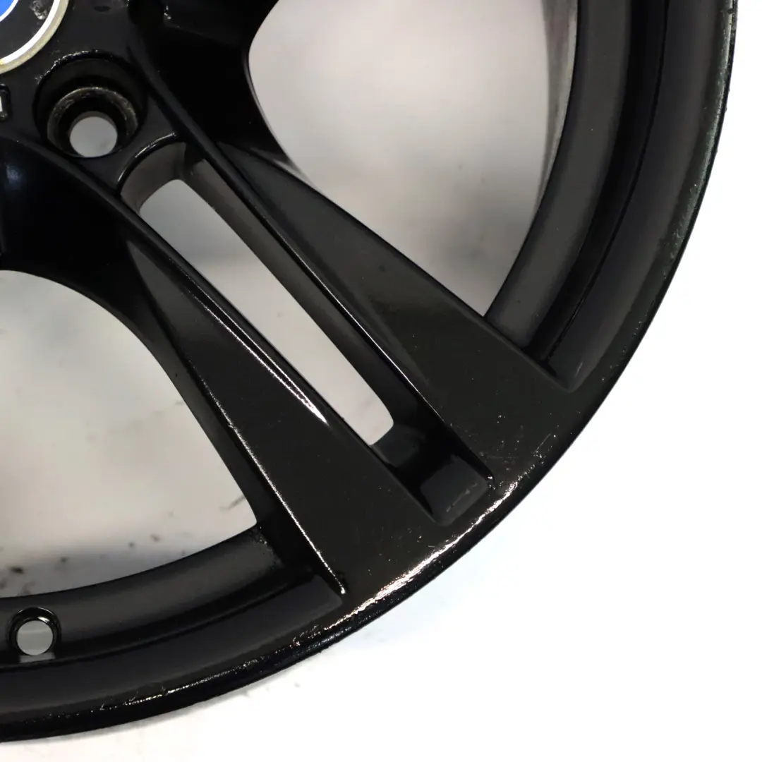 Alloy Rim 18" M Double Spoke 355 9J ET:41 to BMW X1 E84 Black Rear Wheel with Part number 7842637 BMW X1 E84 Black Rear Wheel Alloy Rim 18" M Double Spoke 355 9J ET:41 - SKU 7842637-7 - Part number 7842637