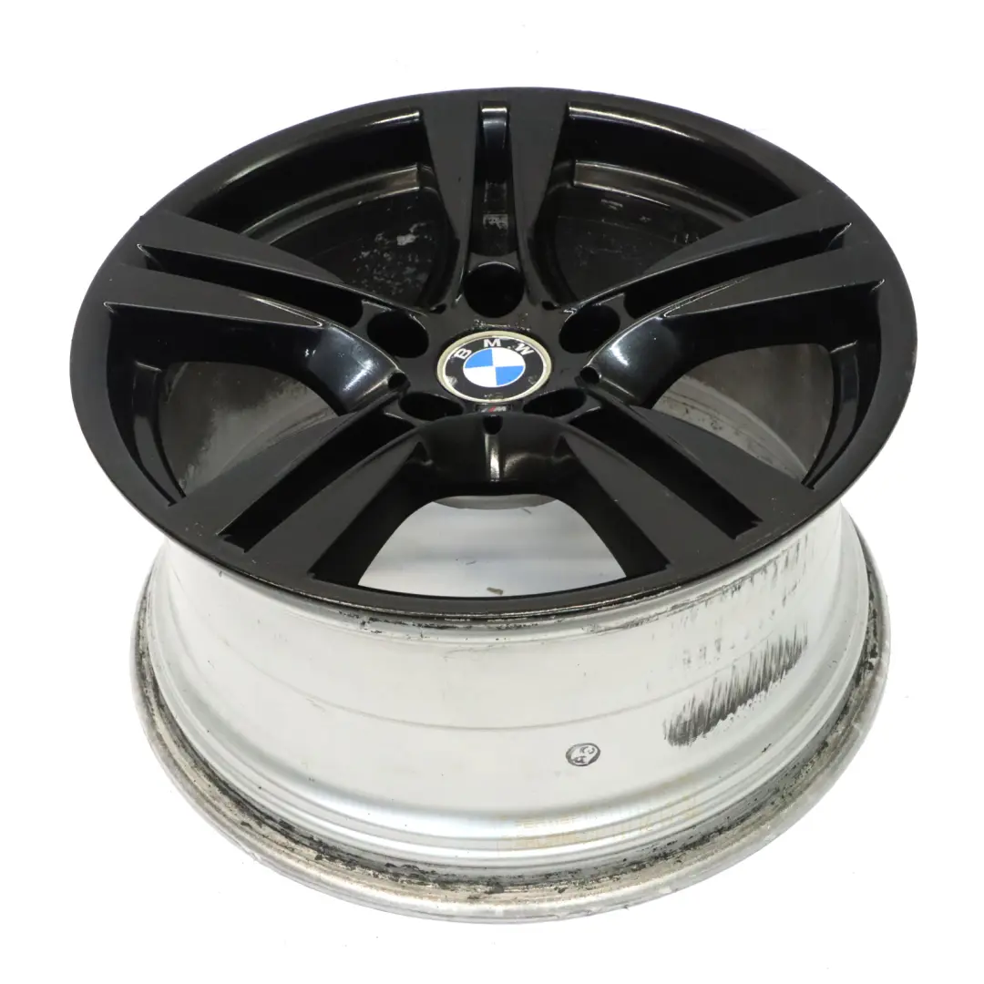 Alloy Rim 18" M Double Spoke 355 9J ET:41 to BMW X1 E84 Black Rear Wheel with Part number 7842637 BMW X1 E84 Black Rear Wheel Alloy Rim 18" M Double Spoke 355 9J ET:41 - SKU 7842637-7 - Part number 7842637