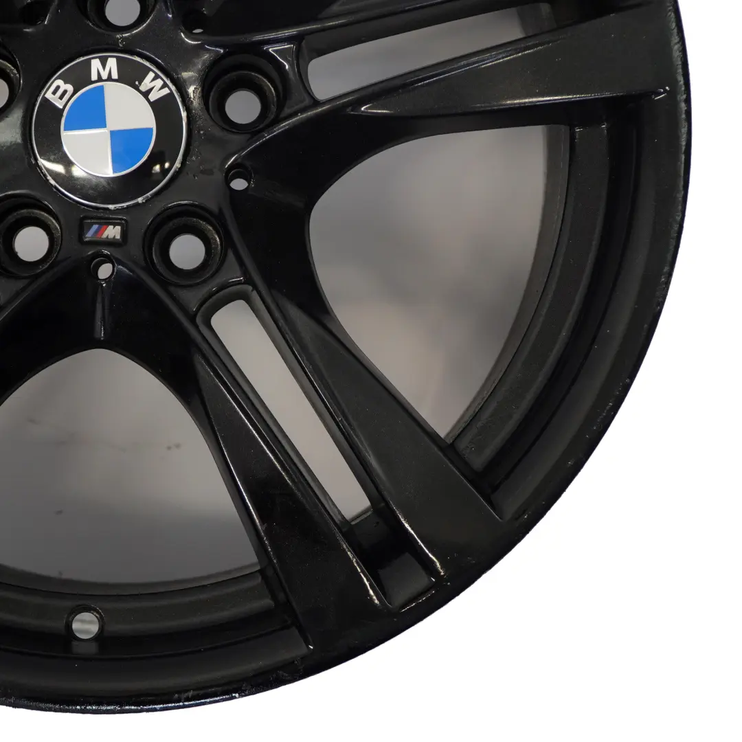 BMW X1 E84 Black Rear Wheel Alloy Rim 18" M Double Spoke 355 9J ET:41 - SKU 7842637-8 - Part number 7842637