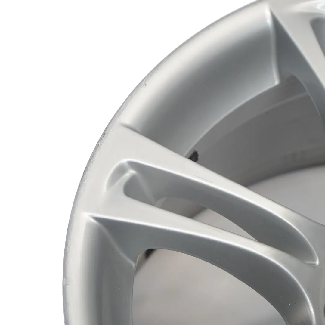 Alloy Rim M Double Spoke 350 8J 18" ET:30 to BMW F10 F11 F12 Silver Wheel with Part number 7842650 BMW F10 F11 F12 Silver Wheel Alloy Rim M Double Spoke 350 8J 18" ET:30 - SKU 7842650-3 - Part number 7842650