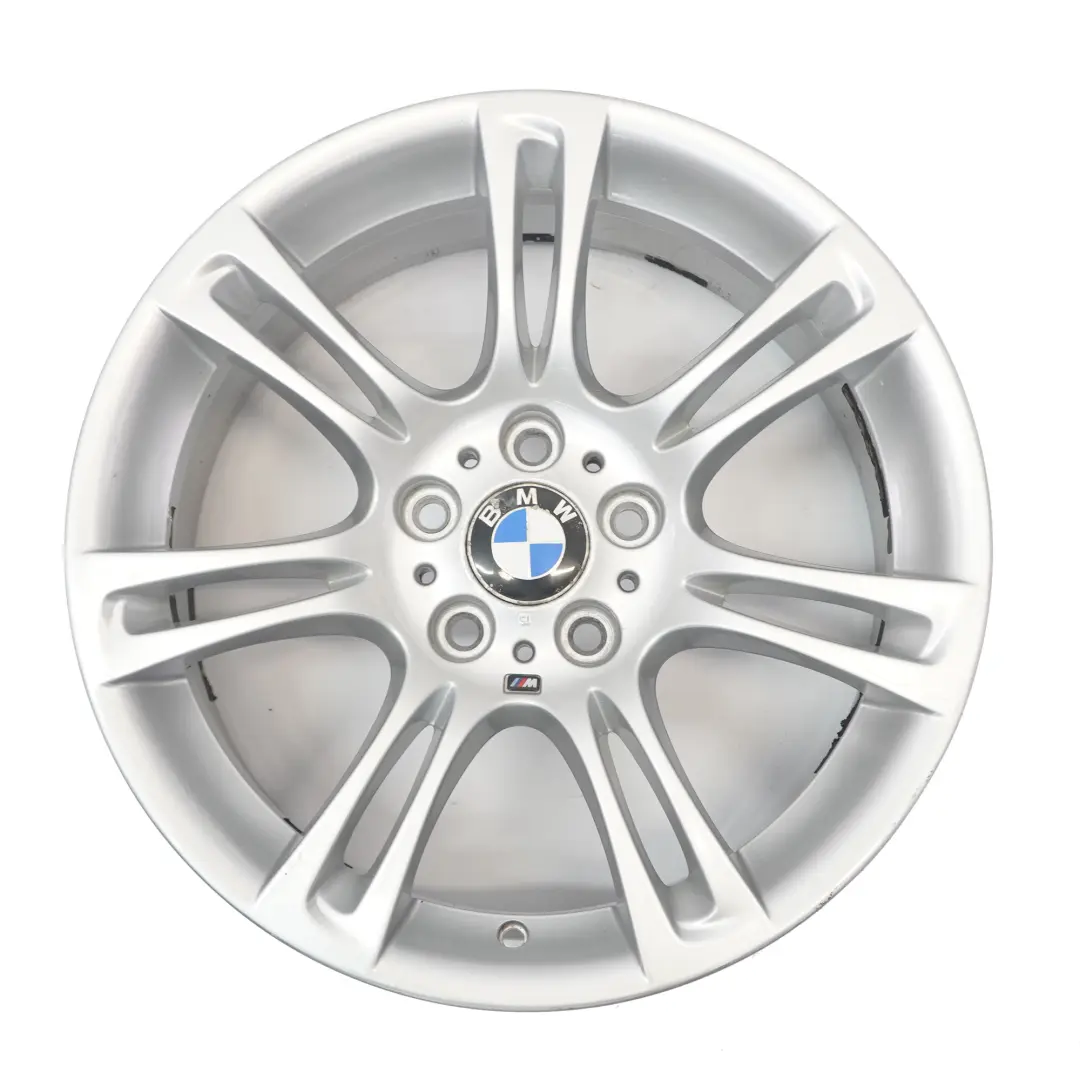 Alloy Rim M Double Spoke 350 8J 18" ET:30 to BMW F10 F11 F12 Silver Wheel with Part number 7842650 BMW F10 F11 F12 Silver Wheel Alloy Rim M Double Spoke 350 8J 18" ET:30 - SKU 7842650-4 - Part number 7842650
