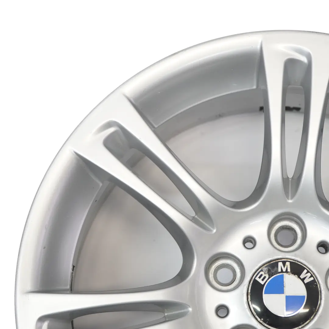Alloy Rim M Double Spoke 350 8J 18" ET:30 to BMW F10 F11 F12 Silver Wheel with Part number 7842650 BMW F10 F11 F12 Silver Wheel Alloy Rim M Double Spoke 350 8J 18" ET:30 - SKU 7842650-4 - Part number 7842650