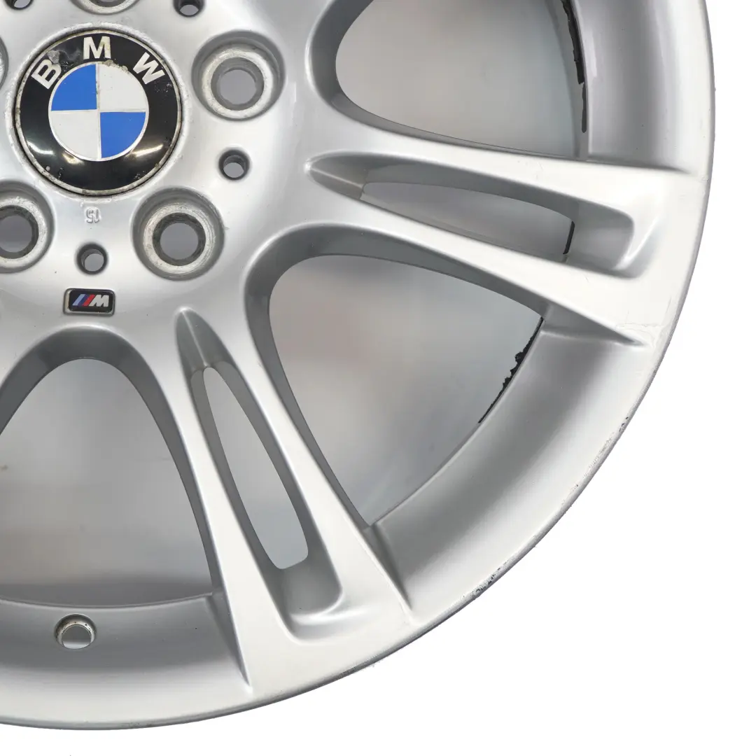 Alloy Rim M Double Spoke 350 8J 18" ET:30 to BMW F10 F11 F12 Silver Wheel with Part number 7842650 BMW F10 F11 F12 Silver Wheel Alloy Rim M Double Spoke 350 8J 18" ET:30 - SKU 7842650-4 - Part number 7842650