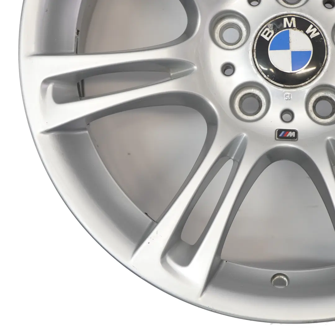 BMW F10 F11 F12 Silver Wheel Alloy Rim M Double Spoke 350 8J 18" ET:30 - SKU 7842650-4 - Part number 7842650