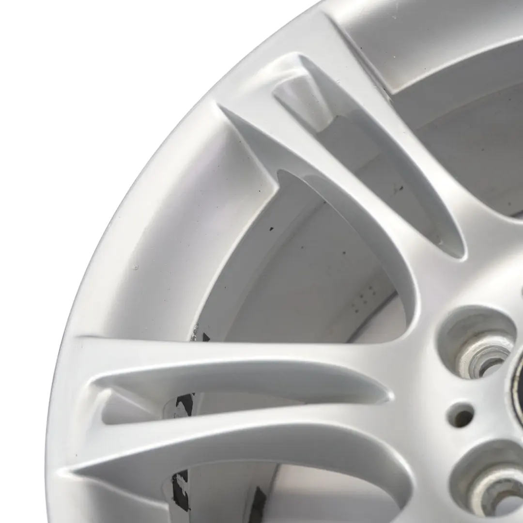 BMW F10 F11 F12 Silver Wheel Alloy Rim M Double Spoke 350 8J 18" ET:30 - SKU 7842650-4 - Part number 7842650
