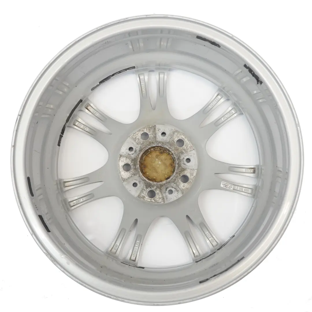 Alloy Rim M Double Spoke 350 8J 18" ET:30 to BMW F10 F11 F12 Silver Wheel with Part number 7842650 BMW F10 F11 F12 Silver Wheel Alloy Rim M Double Spoke 350 8J 18" ET:30 - SKU 7842650-4 - Part number 7842650