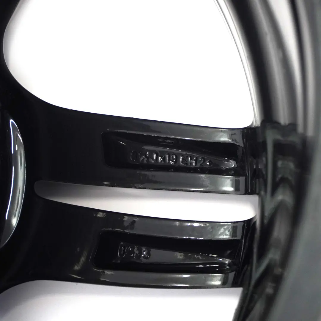 Llanta Aleación Negra Delantera 19" 8,5J M Doble Radio 351 BMW F10 F11 - SKU 7842652-4 - Número de pieza 7842652