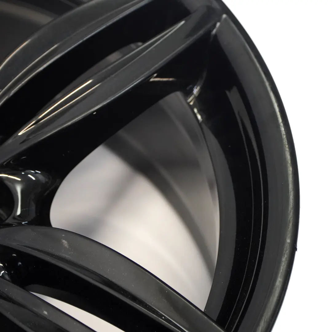 Alloy Rim M Double Spoke 351 9J 19" ET:44 to BMW F10 F12 Black Rear Wheel with Part number 7842653 BMW F10 F12 Black Rear Wheel Alloy Rim M Double Spoke 351 9J 19" ET:44 - SKU 7842653-4 - Part number 7842653