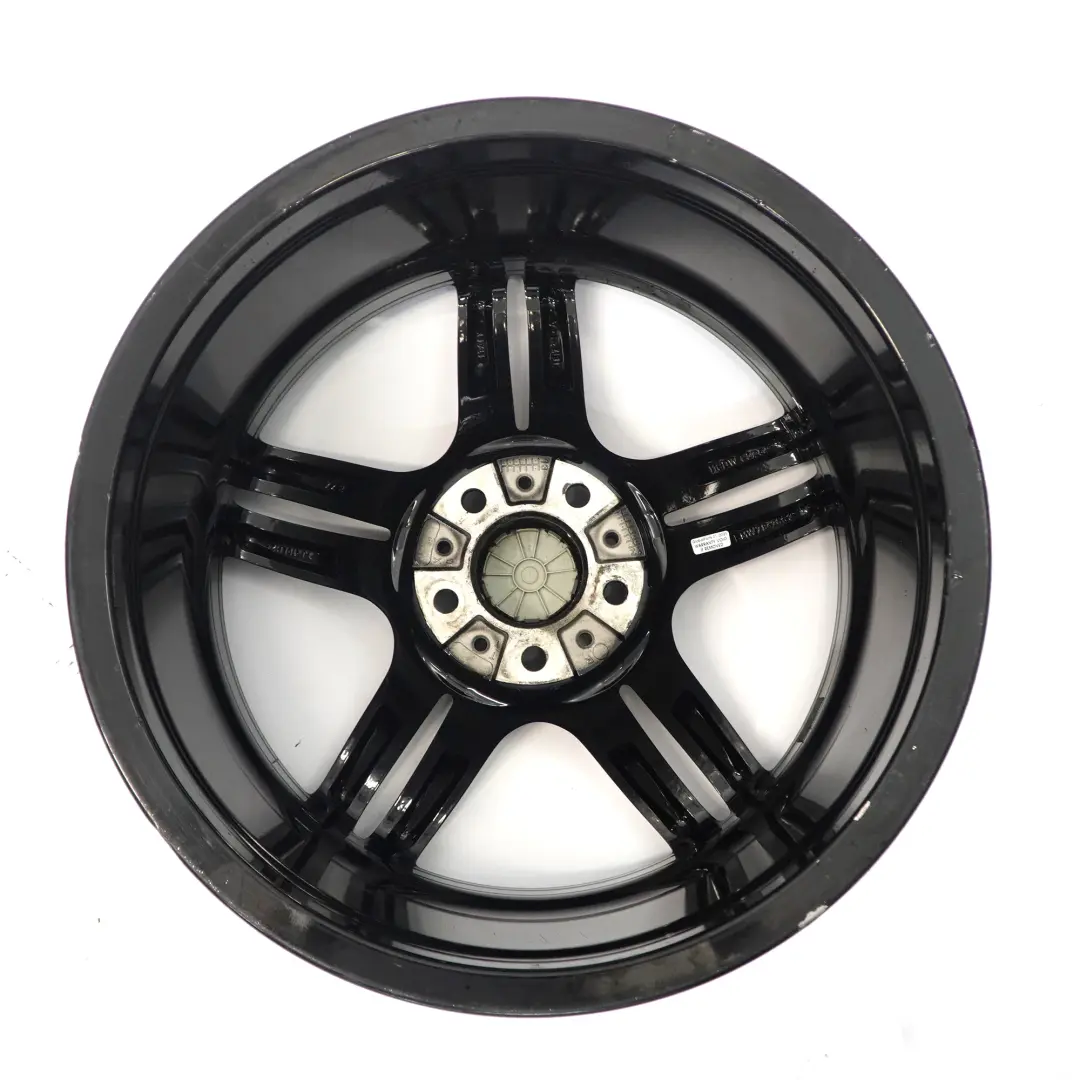 Alloy Rim M Double Spoke 351 9J 19" ET:44 to BMW F10 F12 Black Rear Wheel with Part number 7842653 BMW F10 F12 Black Rear Wheel Alloy Rim M Double Spoke 351 9J 19" ET:44 - SKU 7842653-4 - Part number 7842653