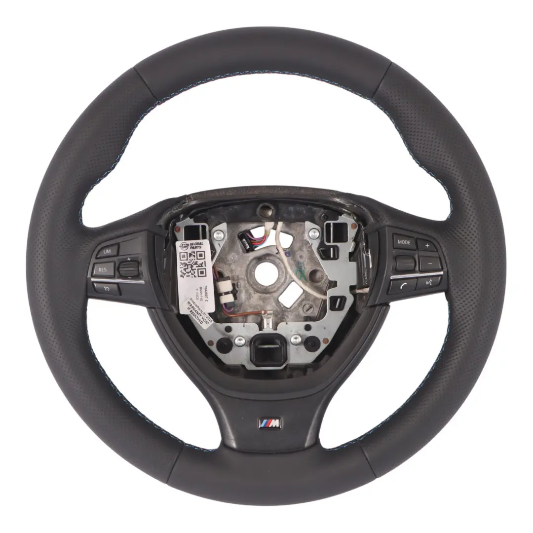 Leather M Sport Steering Wheel BMW F01 F07 GT F10 F11 F12 NEW Black - SKU 7842807-2 - Part number 7842807