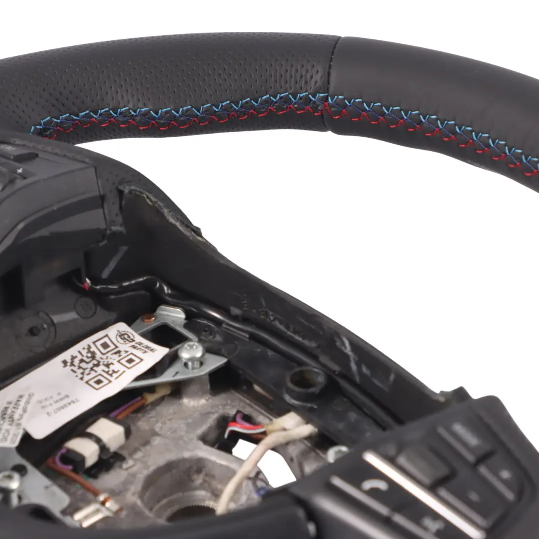 Leather M Sport Steering Wheel BMW F01 F07 GT F10 F11 F12 NEW Black - SKU 7842807-2 - Part number 7842807