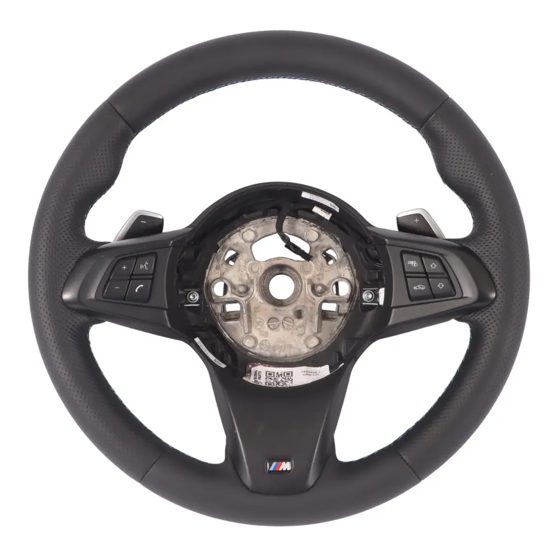 NUOVO NERO Pelle M Sport Volante Cambio al volante M-tricolore per BMW Z4 E89 con numero di parte 7842926 BMW Z4 E89 NUOVO NERO Pelle M Sport Volante Cambio al volante M-tricolore - SKU 7842926-1 - Numero di parte 7842926