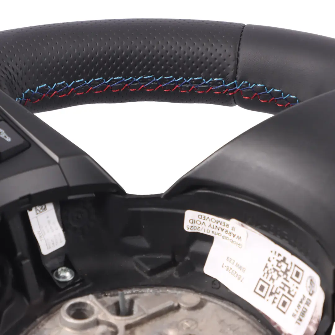 BMW Z4 E89 NEW Black Leather M Sport Steering Wheel Paddle Shift M-tricolored - SKU 7842926-1 - Part number 7842926