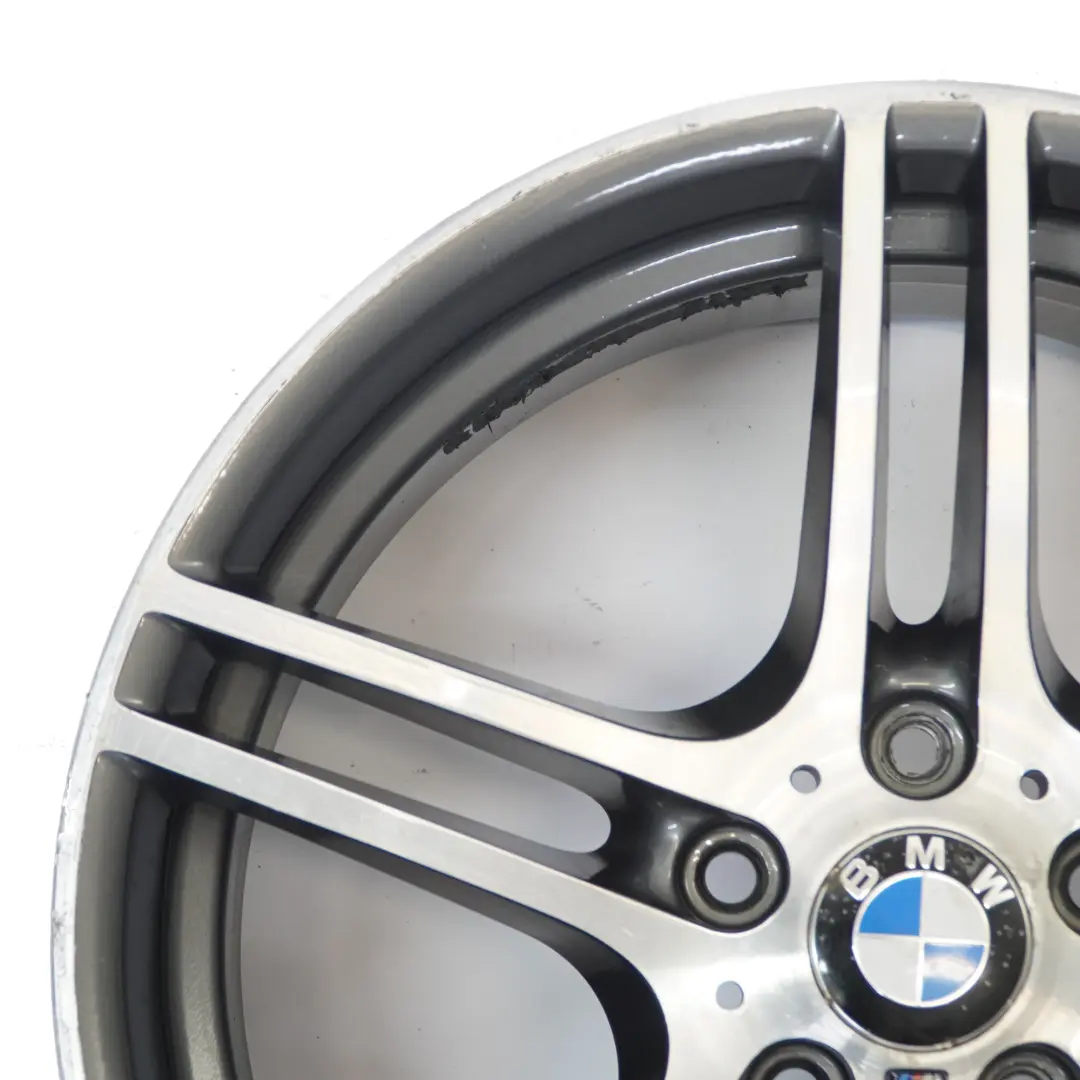 Llanta Aleación Delantera 19" 8J ET:37 M Doble Radio 313 para BMW E90 E91 E92 con número de pieza 7844343 BMW E90 E91 E92 Llanta Aleación Delantera 19" 8J ET:37 M Doble Radio 313 - SKU 7844343-4 - Número de pieza 7844343