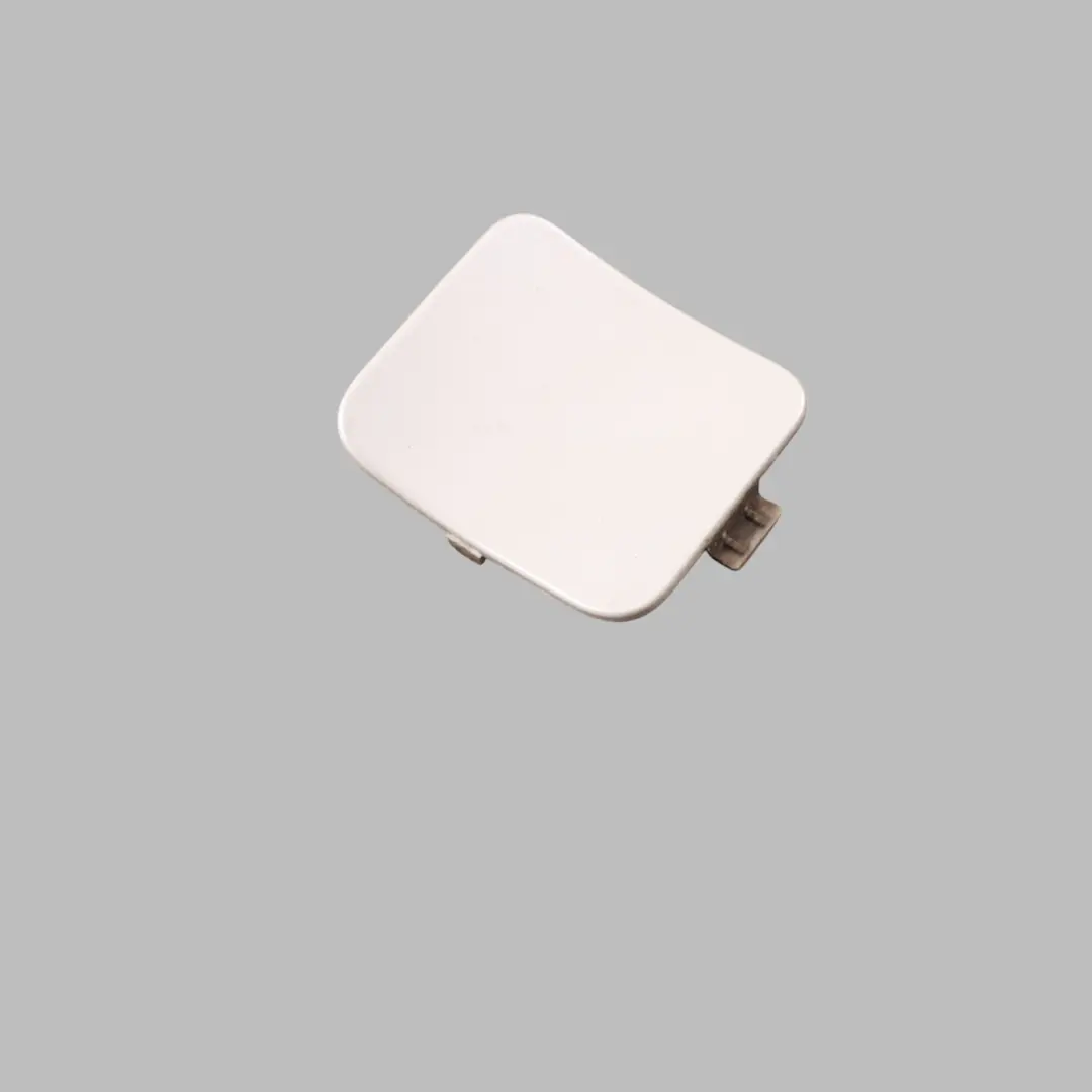 Bumper Tow Eye Cap Cover Left N/S Mineral White - A96 8038073 to BMW X1 E84 Rear with Part number 7845543 BMW X1 E84 Rear Bumper Tow Eye Cap Cover Left N/S Mineral White - A96 8038073 - SKU 7845543-MW - Part number 7845543