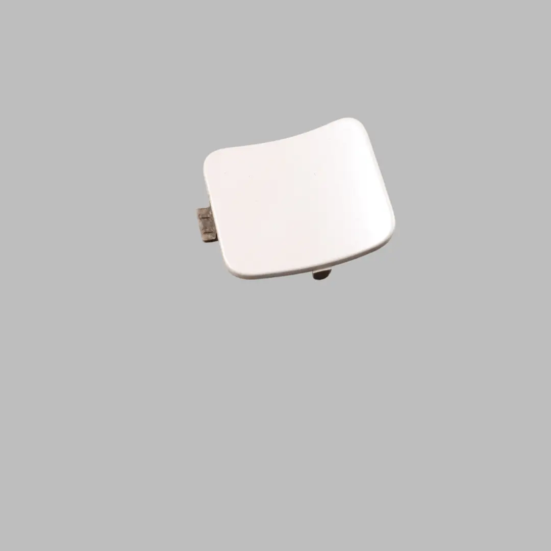 Bumper Tow Eye Cap Cover Left N/S Mineral White - A96 8038073 to BMW X1 E84 Rear with Part number 7845543 BMW X1 E84 Rear Bumper Tow Eye Cap Cover Left N/S Mineral White - A96 8038073 - SKU 7845543-MW - Part number 7845543