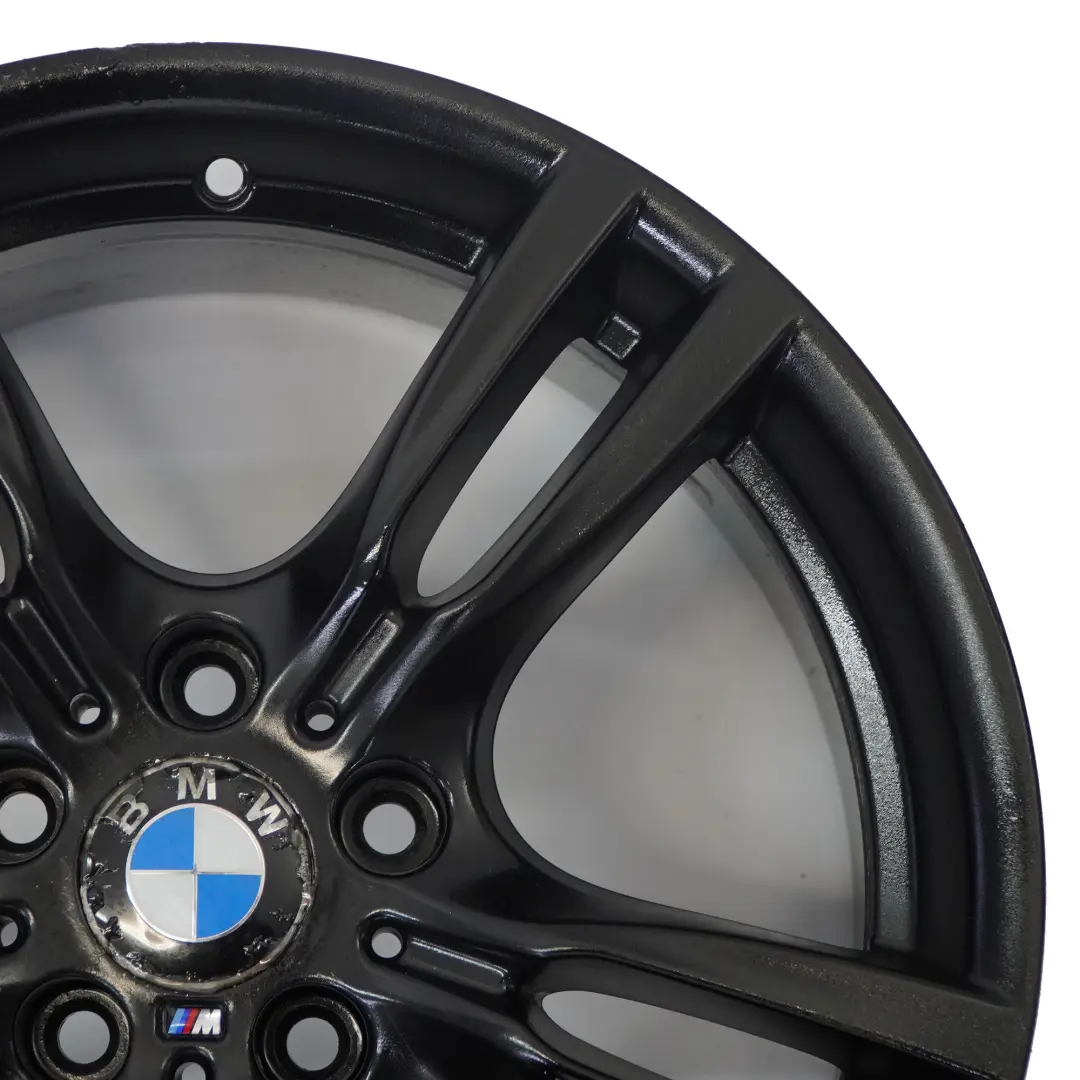 BMW F30 F31 F32 F33 Black Wheel Alloy Rim 18" M Star Spoke 400 8J ET:34 - SKU 7845880-7 - Part number 7845880